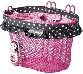 Dviračio krepšys Basil Jasmin BAS-30124, rožinis kaina ir informacija | Kiti dviračių priedai ir aksesuarai | pigu.lt