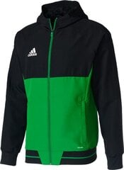 Куртка Adidas Tiro 17, черная, размер S цена и информация | Футбольная форма и другие товары | pigu.lt