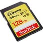 SanDisk Extreme SDXC 128GB цена и информация | Atminties kortelės fotoaparatams, kameroms | pigu.lt