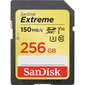 SanDisk Extreme SDXC Card, 256GB kaina ir informacija | Atminties kortelės fotoaparatams, kameroms | pigu.lt