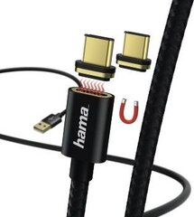 Hama, USB-C, 1 m kaina ir informacija | Kabeliai ir laidai | pigu.lt