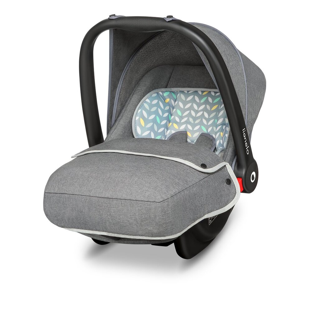 Automobilinė kėdutė Lionelo Noa Plus, 0-13 kg, Grey Scandi kaina ir informacija | Autokėdutės | pigu.lt