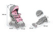 Vežimėlis-skėtukas Lionelo Irma, Pink kaina ir informacija | Vežimėliai | pigu.lt
