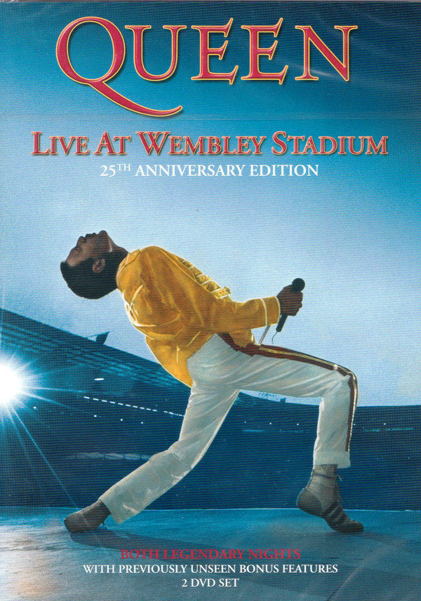 DVD QUEEN "Live At Wembley Stadium" kaina ir informacija | Vinilinės plokštelės, CD, DVD | pigu.lt