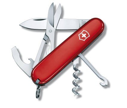 Daugiafunkcis peilis Victorinox, 14mm, raudonas kaina ir informacija | Kitas turistinis inventorius | pigu.lt