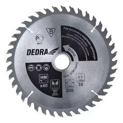 Pjovimo diskas Dedra 24d. 185x20mm, 1 vnt. kaina ir informacija | Mechaniniai įrankiai | pigu.lt