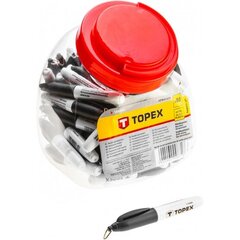 Перманентный маркер Topex черный 95 мм (14A895) цена и информация | Механические инструменты | pigu.lt