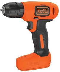 Akumuliatorinis gręžtuvas - suktuvas Black&Decker 7,2V (BDCD8) kaina ir informacija | Suktuvai, gręžtuvai | pigu.lt