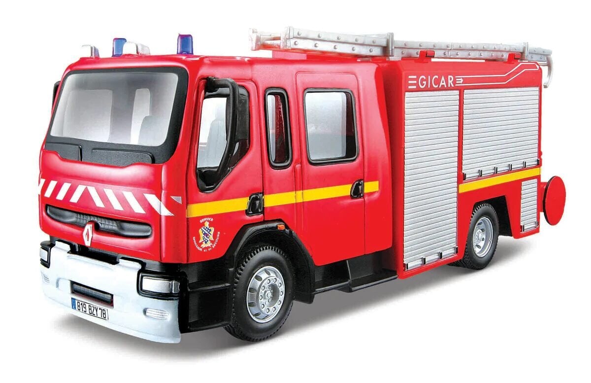 Žaislinis gaisrinis automobilis Bburago Renault цена и информация | Žaislai berniukams | pigu.lt