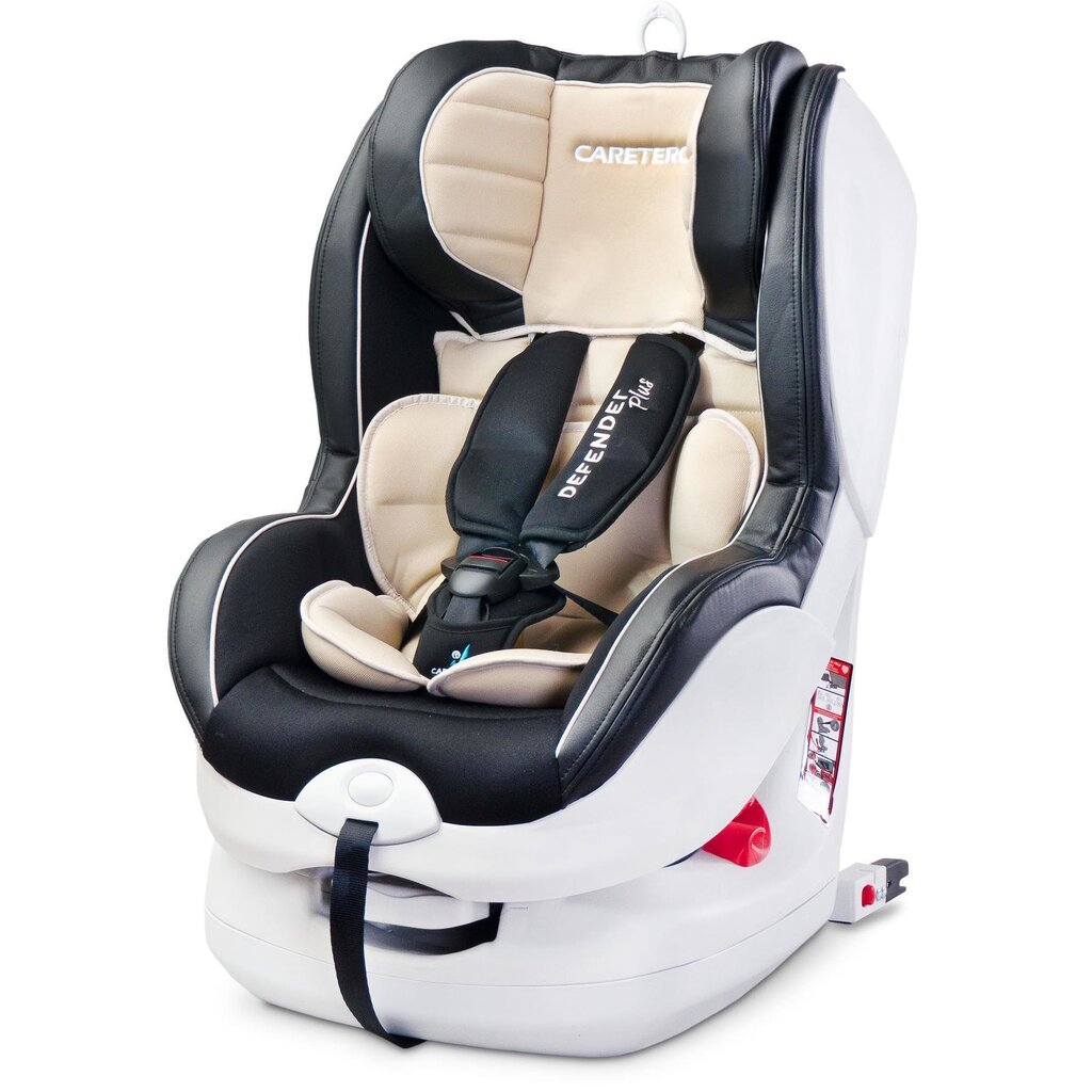 Automobilinė kėdutė Caretero Defender+ Isofix 9-18 kg, beige kaina ir informacija | Autokėdutės | pigu.lt