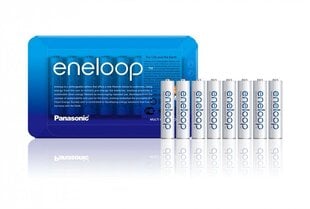 Įkraunamos baterijos Panasonic Eneloop AAA 750 8SP kaina ir informacija | Elementai | pigu.lt