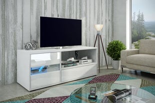 TV staliukas Global I, baltas kaina ir informacija | TV staliukai | pigu.lt