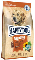 Happy Dog корм для взрослых собак с говядиной и рисом NaturCroq Rind&Reis 15 кг цена и информация | Сухой корм для собак | pigu.lt