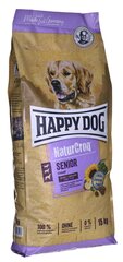 Happy Dog NaturCroq Senior visų veislių šunims su paukštiena, 15 kg kaina ir informacija | Happy Dog Šunims | pigu.lt