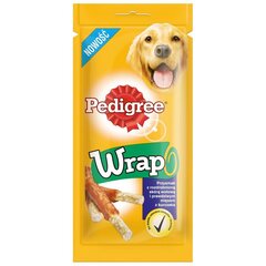 PEDIGREE Wrap для собак с говядиной и курицей, 12х40 г цена и информация | Лакомства для собак | pigu.lt