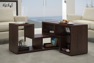Кофейный столик Top, коричневый цена и информация | Журнальные столы | pigu.lt