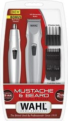 Триммер Wahl Mustache & Beard, 05606-308 цена и информация | Машинки для стрижки волос | pigu.lt