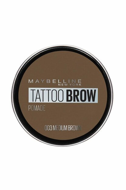 Antakių dažai Maybelline New York Tattoo Brow 2 g, 03 Medium Brown цена и информация | Antakių dažai, pieštukai | pigu.lt