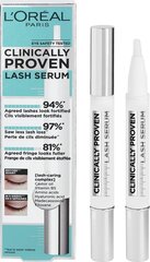 Сыворотка для ресниц L'Oreal Paris Clinically Proven 1.9 мл цена и информация | Тушь, средства для роста ресниц, тени для век, карандаши для глаз | pigu.lt