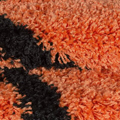Vaikiškas Ayyildiz kilimas Shaggy Fun Orange, 100x100 cm kaina ir informacija | Kilimai | pigu.lt