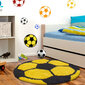 Vaikiškas Ayyildiz kilimas Shaggy Fun Yellow, 120x120 cm kaina ir informacija | Kilimai | pigu.lt