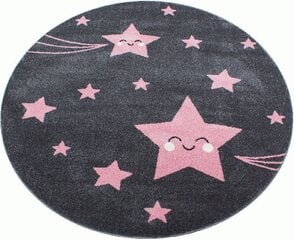 Vaikiškas Ayyildiz kilimas Kids Pink 0610, 120x120 cm kaina ir informacija | Kilimai | pigu.lt