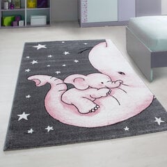 Vaikiškas kilimas Kids Pink 0560, 120x170 cm kaina ir informacija | Kilimai | pigu.lt
