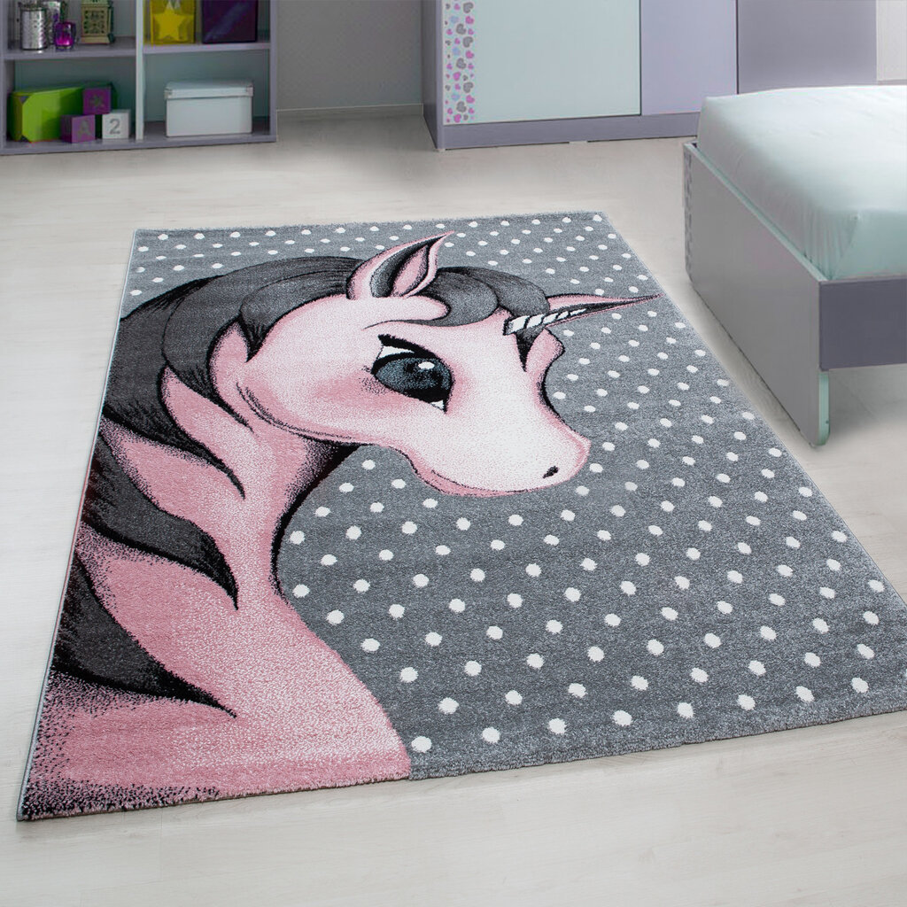 Vaikiškas kilimas Kids Pink 0590, 120x170 cm kaina | pigu.lt