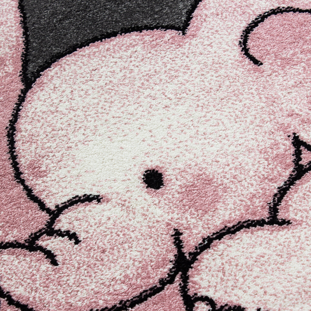Vaikiškas Ayyildiz kilimas Kids Pink 0560, 160x160 cm kaina ir informacija | Kilimai | pigu.lt