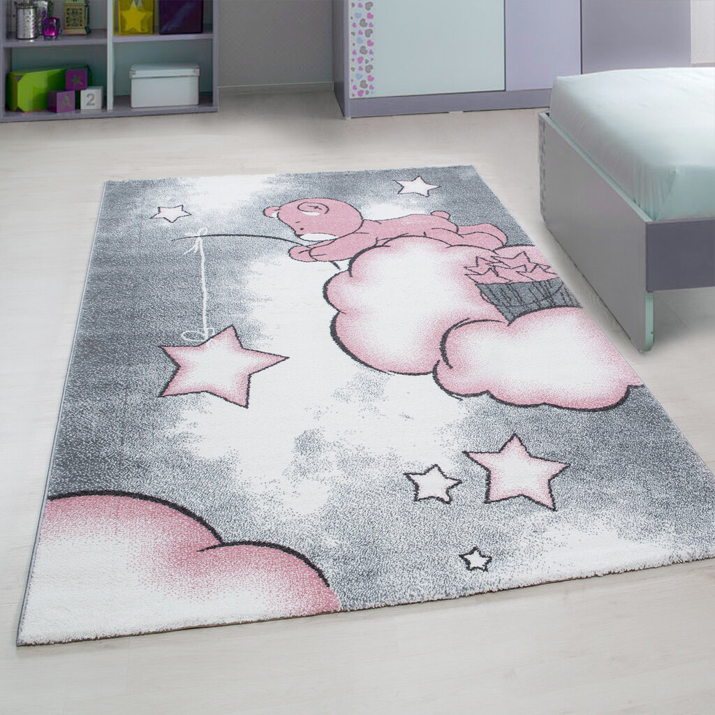 Vaikiškas Ayyildiz kilimas Kids Pink 0580, 160x230 cm kaina ir informacija | Kilimai | pigu.lt
