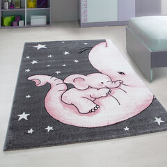 Vaikiškas kilimas Kids Pink 0560, 80x150 cm kaina ir informacija | Kilimai | pigu.lt
