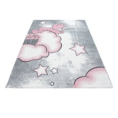 Vaikiškas Ayyildiz kilimas Kids Pink 0580, 80x150 cm kaina ir informacija | Kilimai | pigu.lt