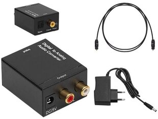 Конвертер оптического аудиосигнала цена и информация | Кабели и провода | pigu.lt
