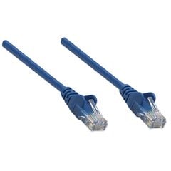 Сетевой кабель Intellinet Cat5e UTP 3,0 м, синий, 100 % медь цена и информация | Кабели и провода | pigu.lt