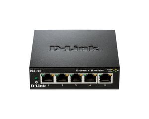 D-Link DGS105/E kaina ir informacija | D-Link Kompiuterinė technika | pigu.lt