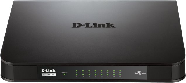 D-Link GO-SW-16G/E kaina ir informacija | Maršrutizatoriai (routeriai) | pigu.lt