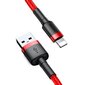 Baseus Durable Nylon Braided Wire, USB - Lightning, 0,5 m kaina ir informacija | Laidai telefonams | pigu.lt