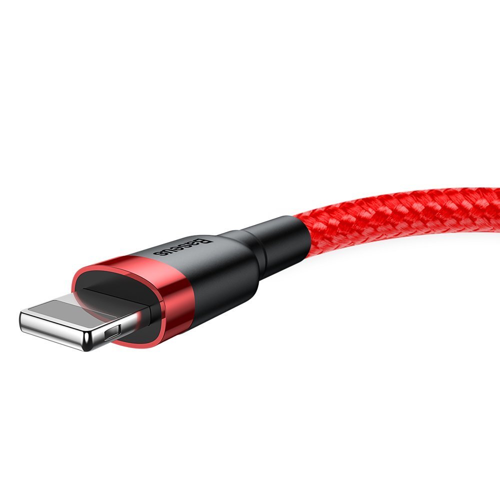 Baseus Durable Nylon Braided Wire, USB - Lightning, 0,5 m kaina ir informacija | Laidai telefonams | pigu.lt