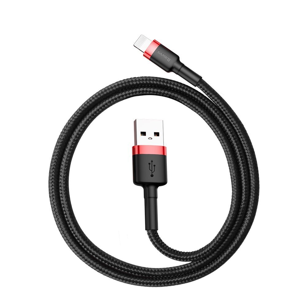Baseus USB - Lightning, 0.5m kaina ir informacija | Laidai telefonams | pigu.lt