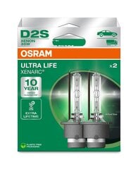 Автомобильные лампы Osram 66240ULT-HCB lamp D2S 85V Ultra Life, 2 шт. цена и информация | Автомобильные лампочки | pigu.lt