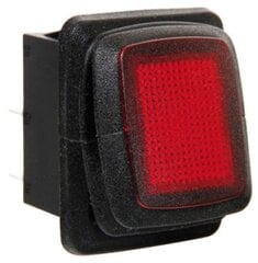 Perjunkite 12/24V raudoną LED lemputę kaina ir informacija | Auto reikmenys | pigu.lt