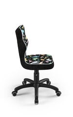 Ergonomiška vaikiška kėdė Petit AA3, juoda/mėlyna kaina ir informacija | Biuro kėdės | pigu.lt