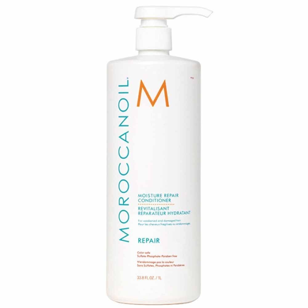 Drėkinamasis plaukų kondicionierius Moroccanoil Moisture Repair 1000 ml цена и информация | Balzamai, kondicionieriai | pigu.lt