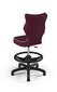 Ergonomiška vaikiška kėdė Petit AB4, violetinė/balta цена и информация | Biuro kėdės | pigu.lt