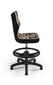 Ergonomiška vaikiška kėdė Petit AB4, juoda/spalvota kaina ir informacija | Biuro kėdės | pigu.lt