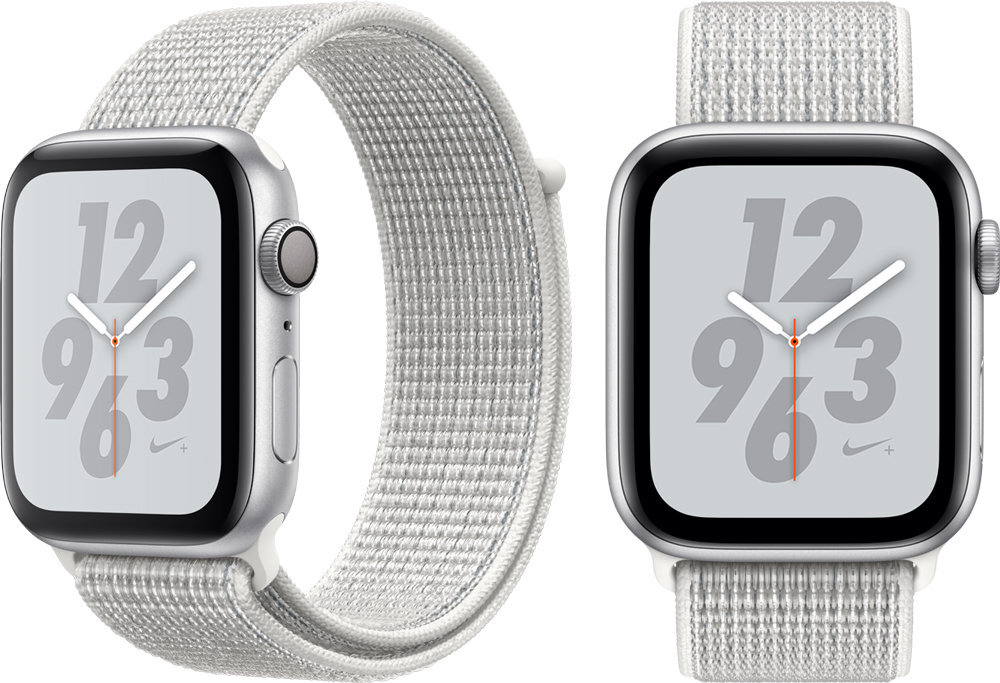 Apple Watch S4 Nike+, 44 mm, Silver/Silver Aluminum kaina ir informacija | Išmanieji laikrodžiai (smartwatch) | pigu.lt