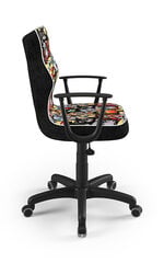 Детский стул Petit BA5, черный/цветной цена и информация | Офисные кресла | pigu.lt