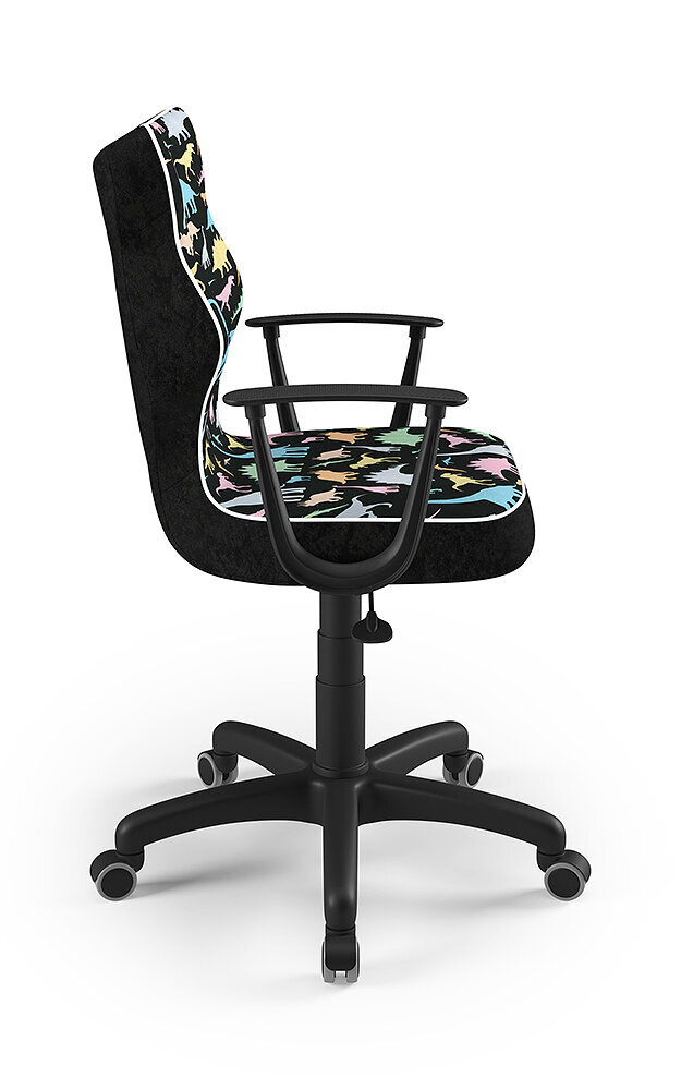 Ergonomiška vaikiška kėdė Petit BA5, juoda/mėlyna kaina ir informacija | Biuro kėdės | pigu.lt