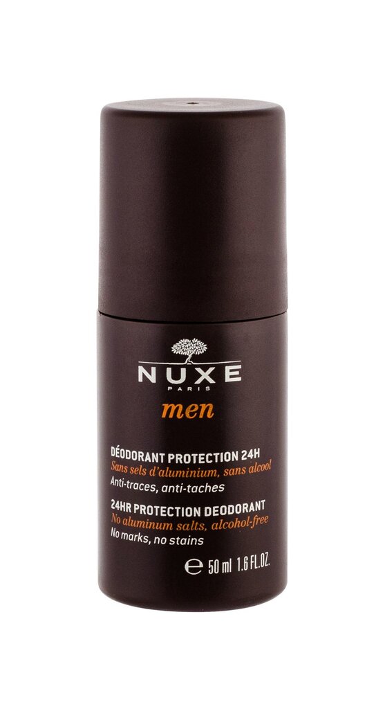 Rutulinis dezodorantas vyrams Nuxe Men 24 h 50 ml цена и информация | Dezodorantai | pigu.lt