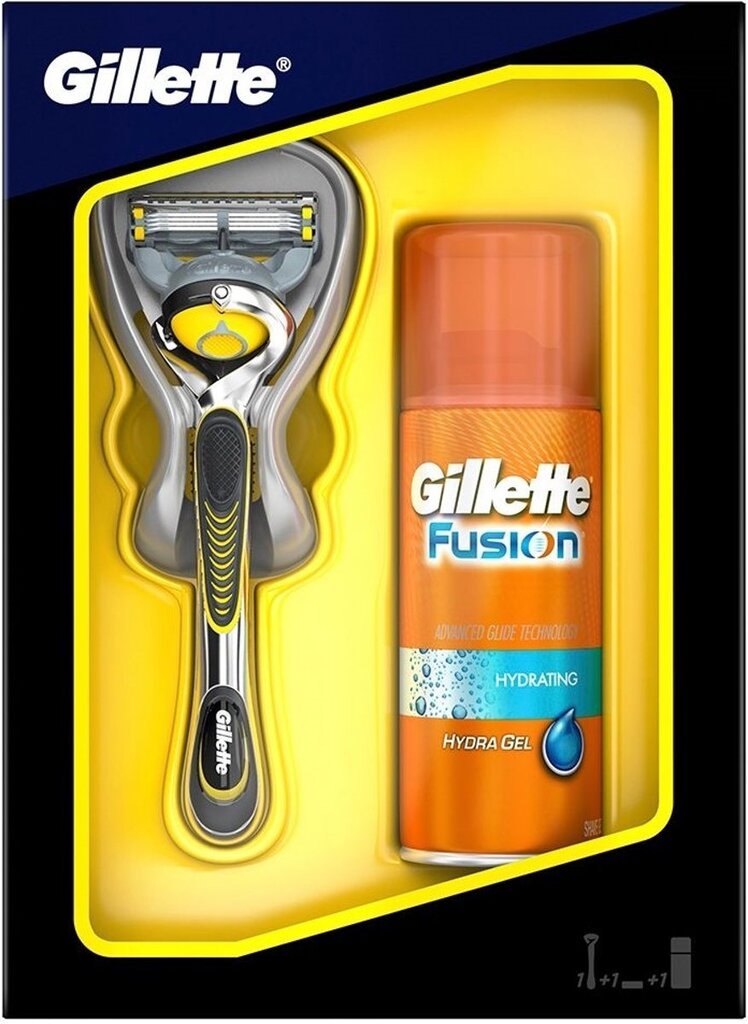 Skutimosi priemonių rinkinys vyrams Gillette Fusion Proshield kaina ir informacija | Skutimosi priemonės ir kosmetika | pigu.lt